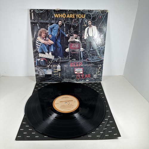 The Who "Who Are You" 1978 MCA 1st Pressing MCA-3050