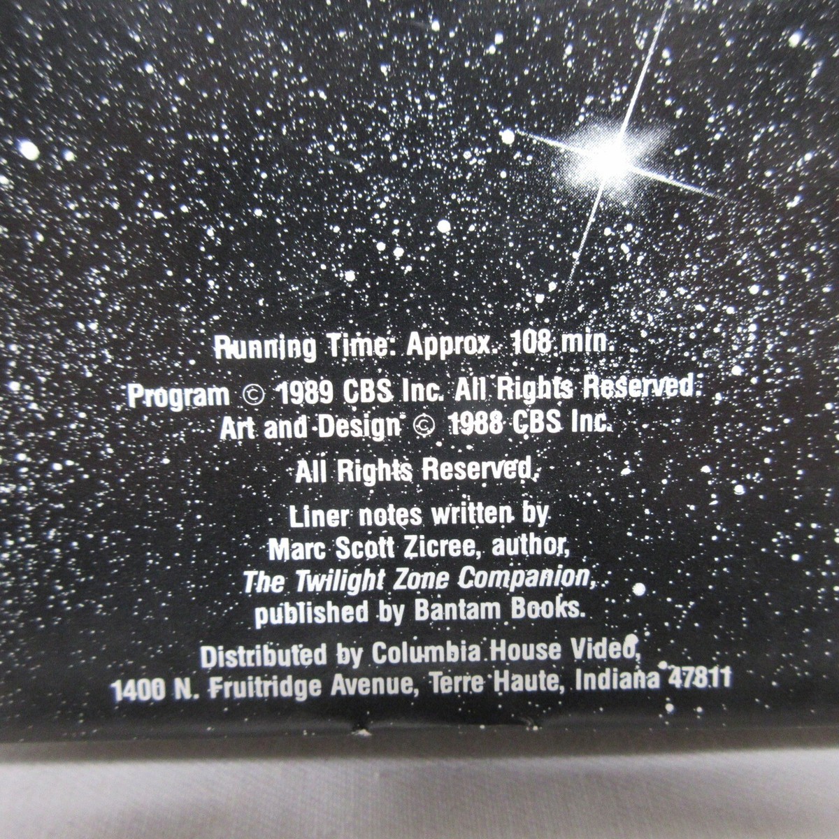 TWILIGHT ZONE B&W VHS TRADE-INS THIRD FROM SUN FEVER PRIME