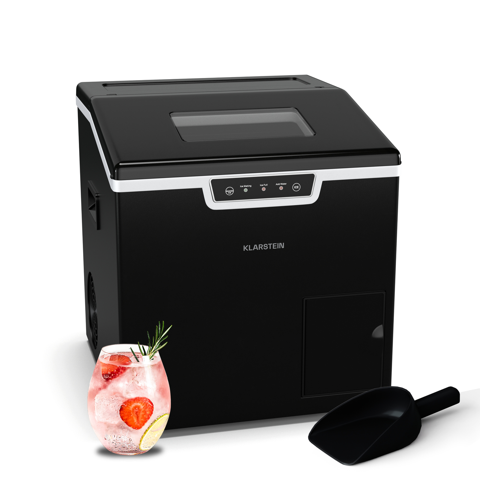 Bullet Eiswürfelbereiter Industrie-Eiswürfelmaschine 400 W 3 L bis 20 kg/24h