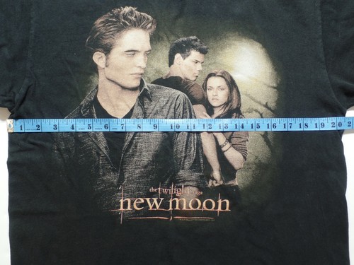 Saga Crepúsculo Luna Nueva Película Promoción camisa adulto, sin talla etiqueta L? ver fotos - Imagen 4 de 13