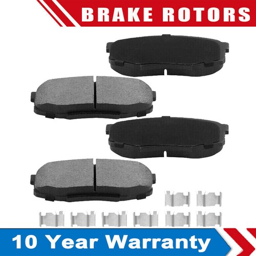 4X Front Ceramic Brake Pads For Ford Explorer Flex Taurus Lincoln MKS