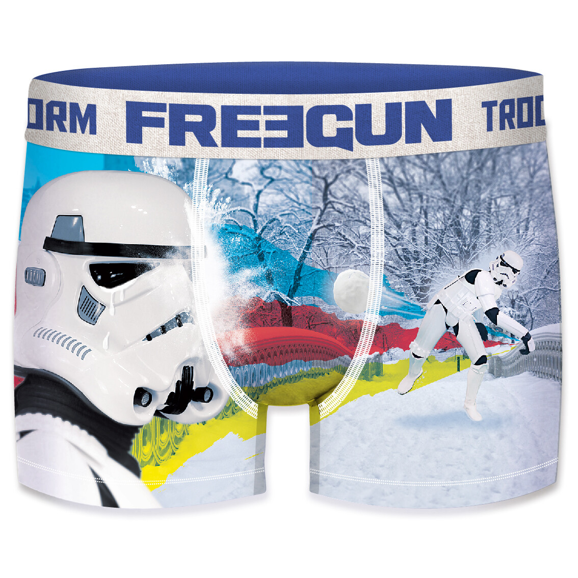 Мужские боксерские шорты Freegun Star Wars Stormtrooper Star Wars, 1 упаковка, размеры S, M, L, XL, XXL 