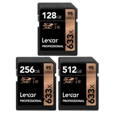 新品Lexar Professional 633x 1TB SDXC UHS-I Amazon.com: Lexar Professional 633x 1TB SDXC UHS-I Card