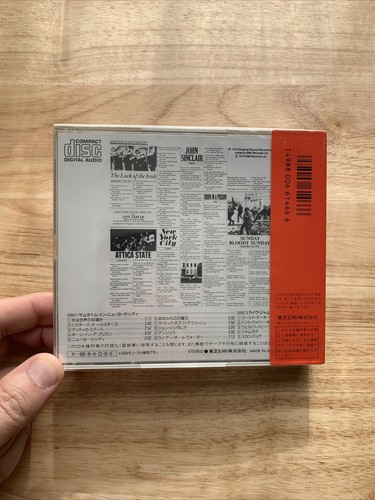 Some Time In New York - John Lennon Yoko (CD, 1988, EMI Japan Import) Rare w/OBI - Picture 2 of 9