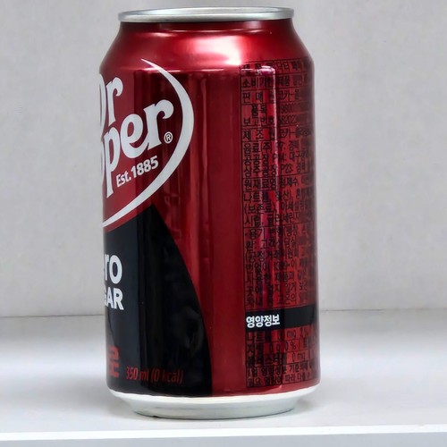 Coca Cola Dr Pepper CERO Vacía 350 ml. - Imagen 2 de 4