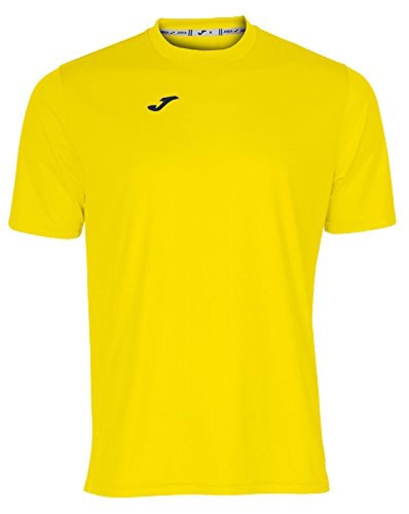 (TG. M) Joma Combi M/C, Maglietta Uomo, Giallo, M - NUOVO