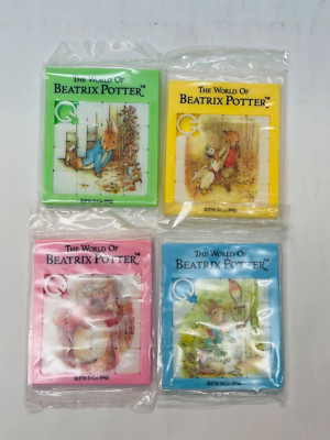 The World of Beatrix Potter Slide Puzzles Set of 4 Vintage