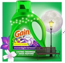 Gain Aroma Boost Laundry Detergent Moonlight Breeze 107 Loads 154 fl oz 0.16 per gallon