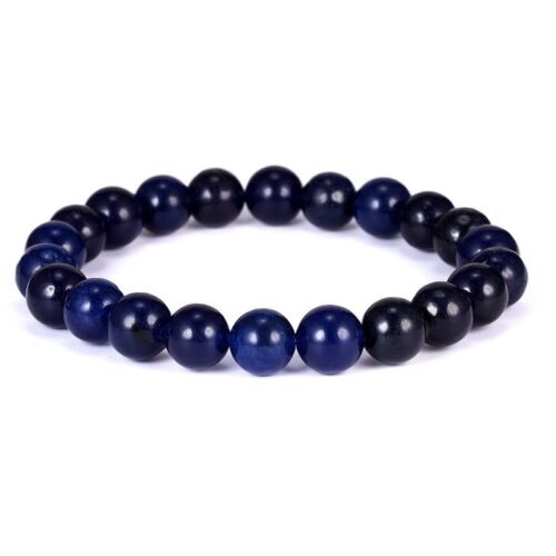 8mm Natural Stone Crown Tiger's Eye African Roar Round Beads Bracelet Bangle - Picture 20 of 30