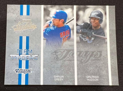 SHAWN GREEN Hudson 2005 Absolute Memorabilia #TT-99 Team Tandems #211/250