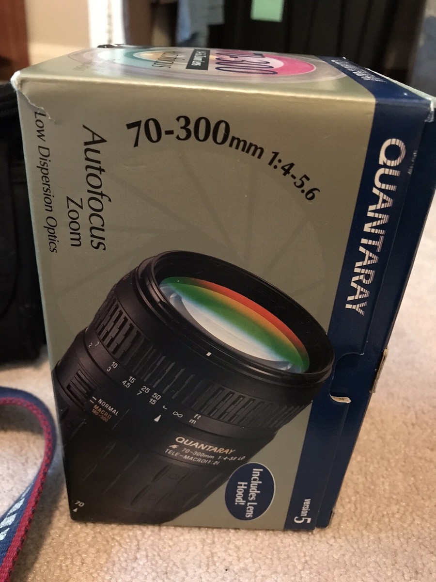 ジャンク品　Canon EOS Rebel 2000 カメラ QUANTARAY Canon Rebel 2000 Film Camera with Quantaray 70-300mm zoom