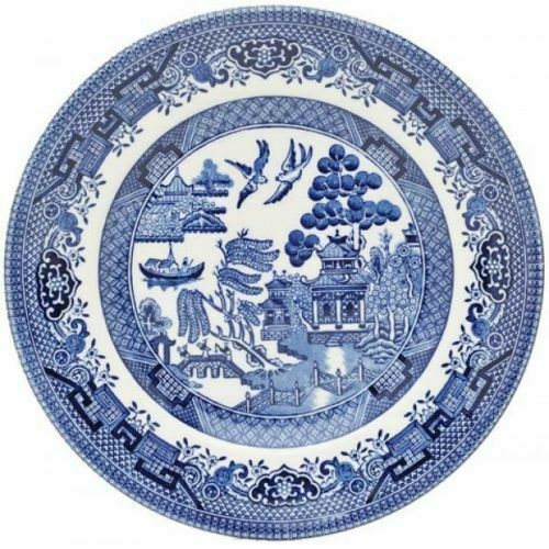 Ringtons Millennium 2000 Commemorative Decorative Plate Blue White