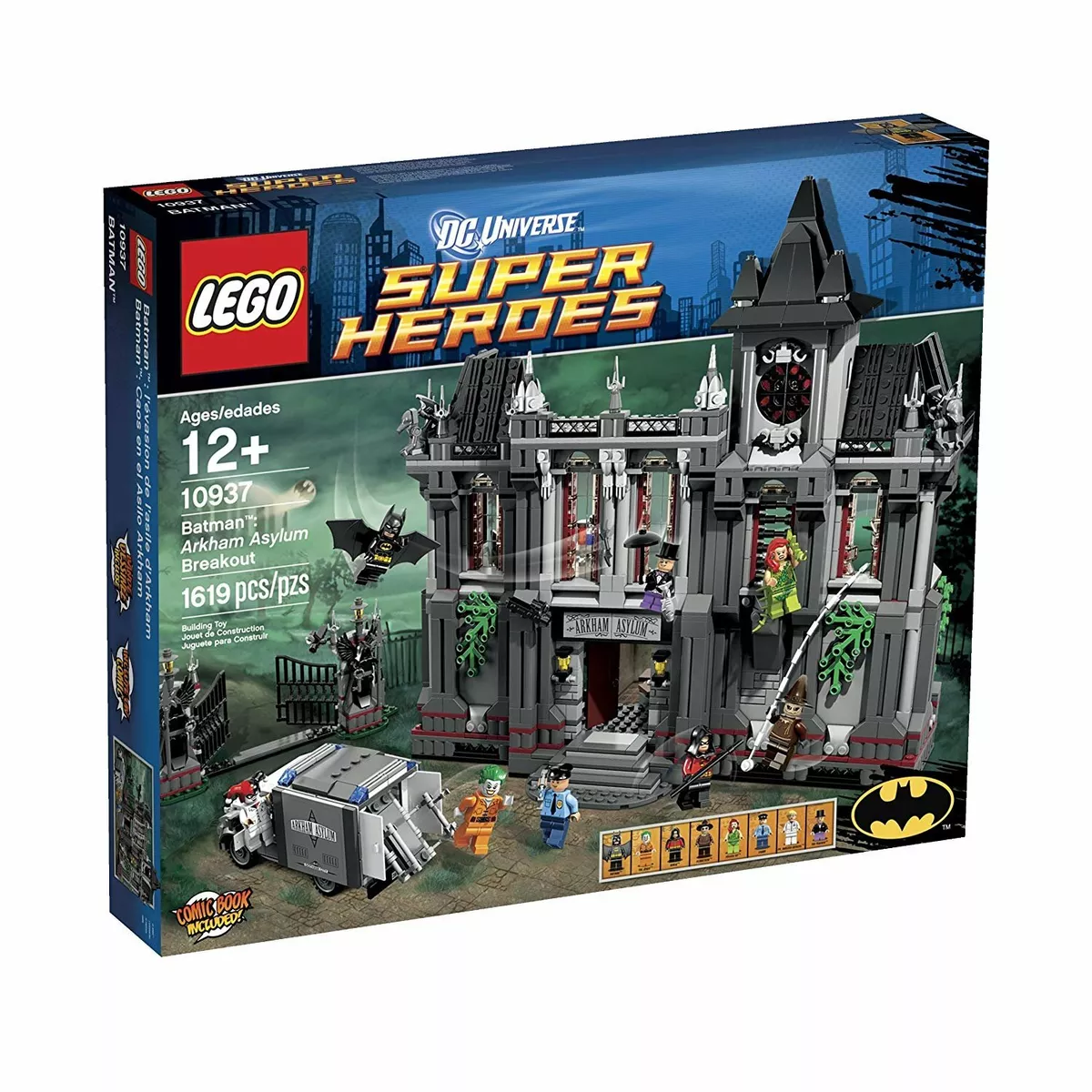 LEGO 10937 DC Comics Super Heroes Batman Arkham Asylum Breakout