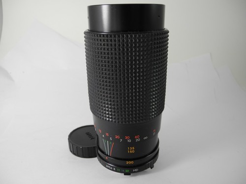 MINOLTA MOUNT ALBINAR 80-200mm F4.5-5.6 MACRO ZOOM LENS for 35mm slr camera - Picture 9 of 9