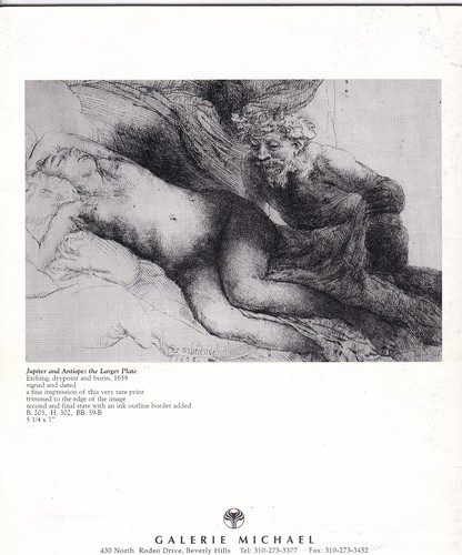 -Lot 2 bks Galerie Michael: Rembrandt, Evolution of Etching & A Comparative View - Picture 3 of 5