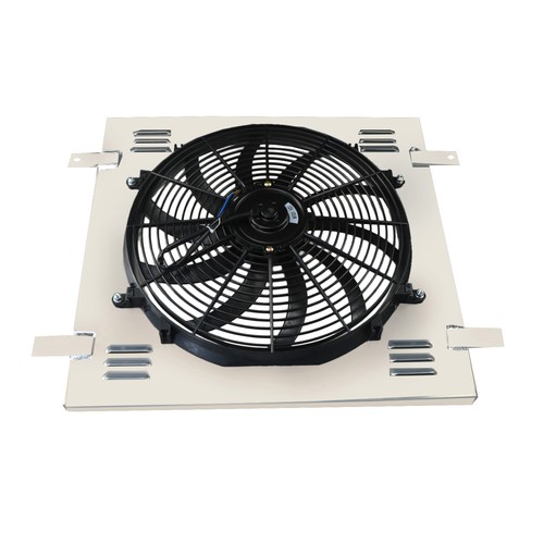 For 2007-2017 08 2012 Jeep Wrangler JK 3.6L 3.8L V6 Radiator Shroud Electric Fan - Bild 2 von 11