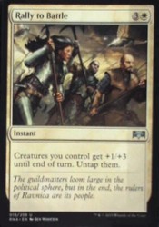 Rally to Battle - Ravnica Allegiance #018/259 Uncommon