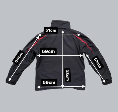 DESCENTE Men's Black Zipper Ski Jacket Size M - Picture 13 of 13