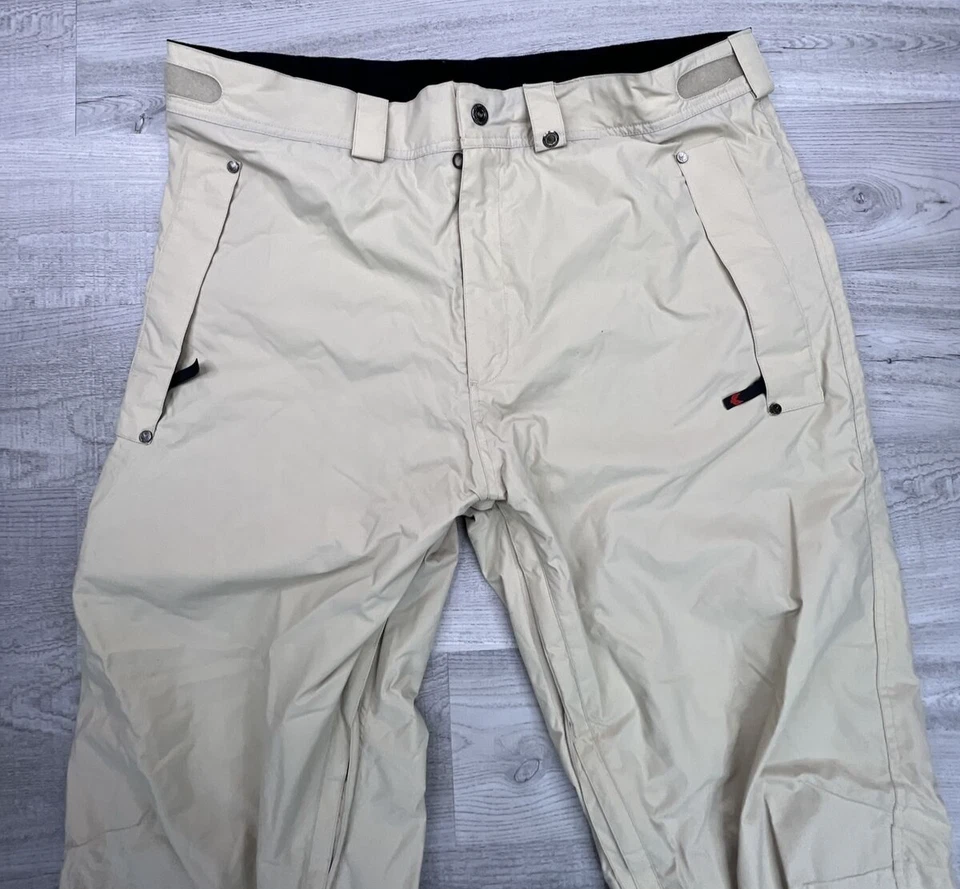 NWOT Mission Six M6 Mens Winter Pants Mesh Lined Pockets Activewear Beige Sz XL - Image 2 of 4