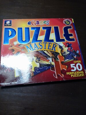 Master Puzzle Software EGames 2000 Family Friendly computer software