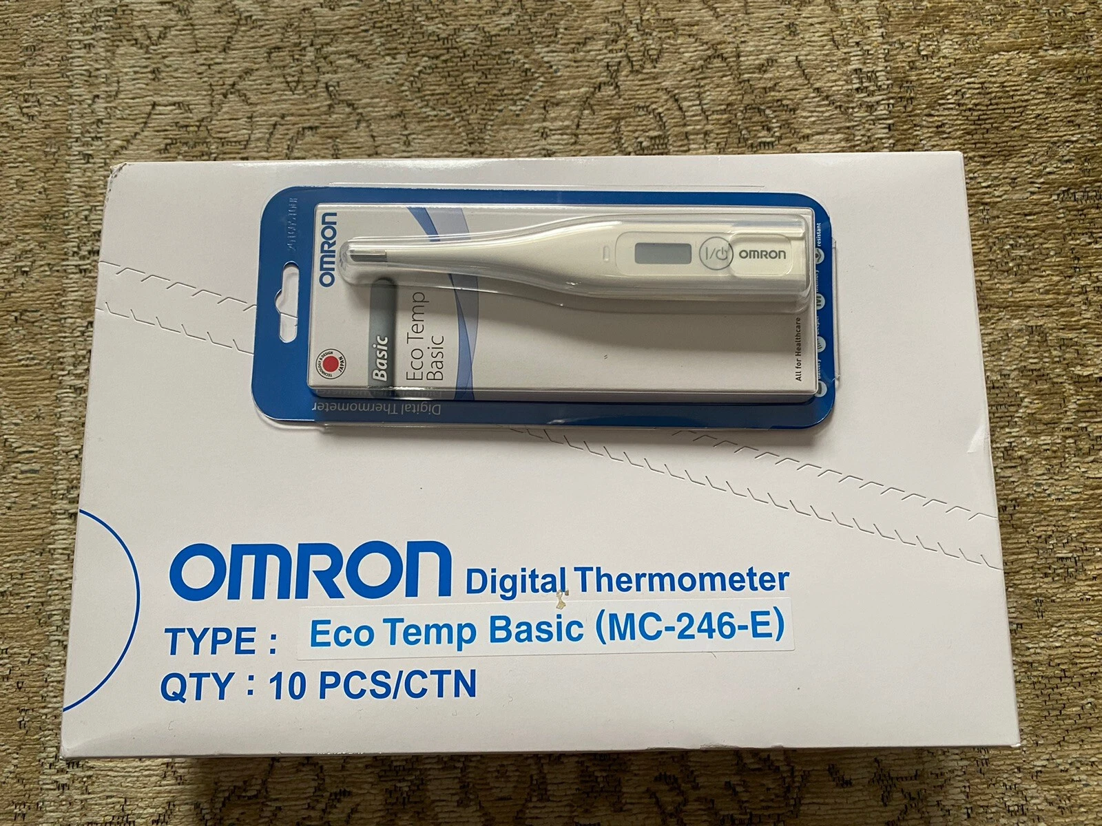OMEON DIGITAL THERMOMETER ECO TWMP BASIC(MC-246-E) X 10