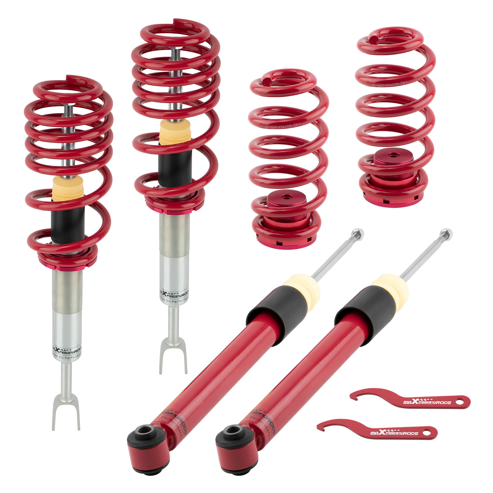 Coilover Suspension Kit for Audi A4 B6 B7 RS4 quattro 8E Height Adjustable