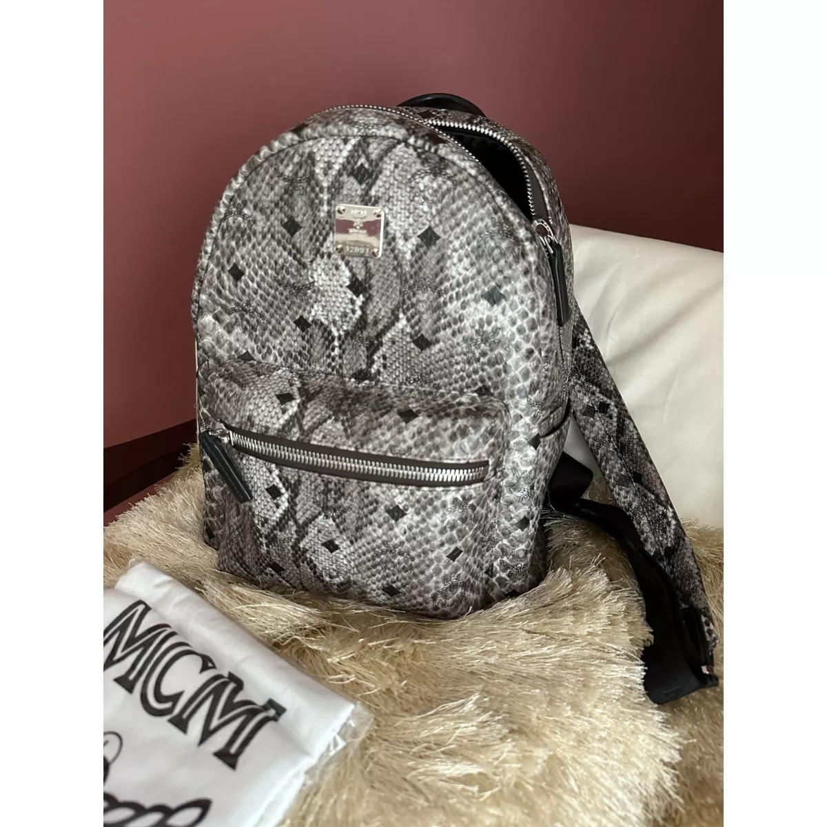 Authentic clearance mcm backpack
