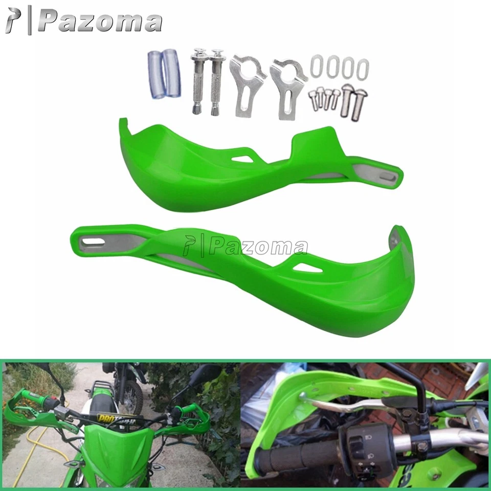 Protectores de manos de cepillo de 7/8" para Kawasaki KX125 KX250/F KX450F KFX450R KFX400 KX Foto 2 de 4