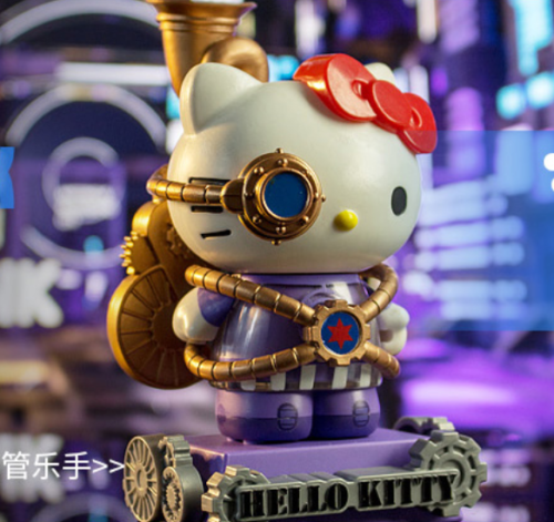 Hello Kitty Time Space Trip Blind Box Hello Kitty Cyberpunk Mini toys HOT! - Picture 6 of 14