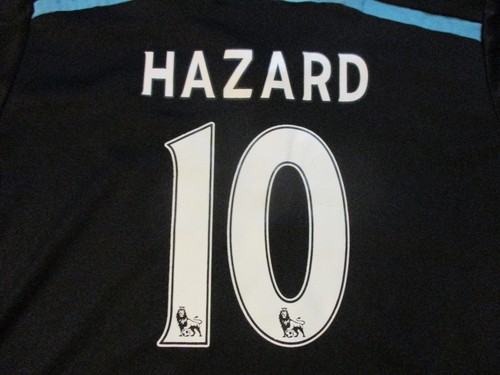 CHELSEA FC FOOTBALL CLUB EDEN HAZARD #10 SOCCER JERSEY YOUTH 26 MED/LG - Picture 4 of 9