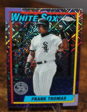 Frank Thomas 2025 Topps Series 1 Silver Packs 1990 Topps Chrome Mojo HOF