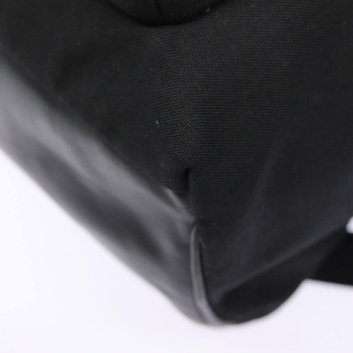 SAINT LAURENT Classic Hunter Backpack Canvas Black Silver Auth yk14364 - Picture 15 of 24