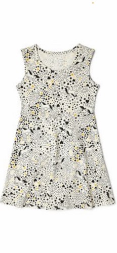 Wonder Nation Girls Sleeveless Scope Neck Unicorn/ Hearts/Stars Play Dress - Picture 6 of 12