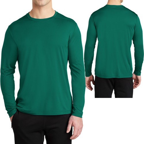 Mens Long Sleeve Fishing T-Shirt UPF 50 Boat UV Moisture Wicking XS-XL 2X 3X 4X - Picture 5 of 18