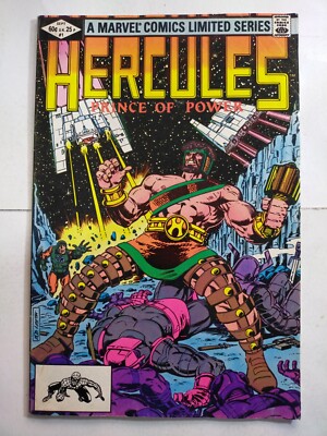 Hercules #1 (September 1982) ''Prince of Power'' Marvel Comics