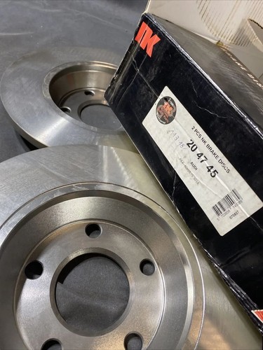2x Brake disc NK 204745 suitable for AUDI A4 - Picture 7 of 8