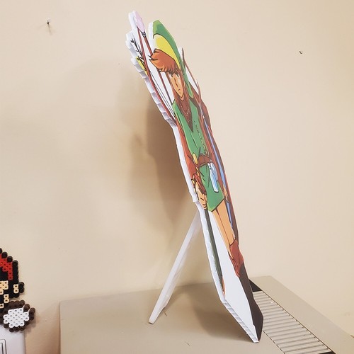 Link Cutout Stand Up Standee 1 Fuß hoch ▲ Legend of Zelda ▲ Retro NES Spielzimmer - Bild 4 von 15