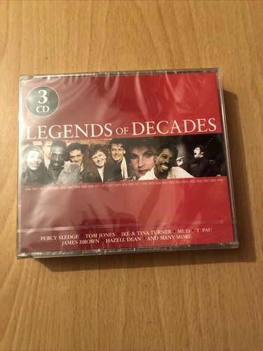 Various Artists - Legends Of The Decades (CD, 3-Disc) NEW & SEALED - Picture 2 of 7