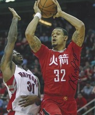 KJ McDaniels Autographed 8x10 Houston Rockets Free Shipping A161