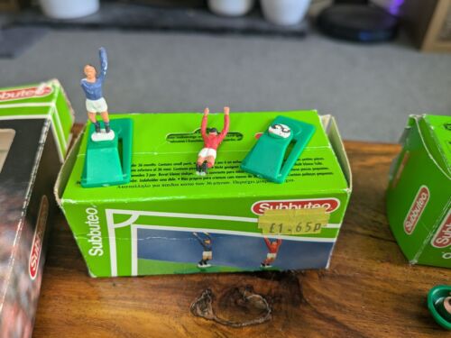 Vintage Subbuteo Zubehör unvollständig / beschädigt für Ersatzteile Reparatur 90er - Bild 6 von 16