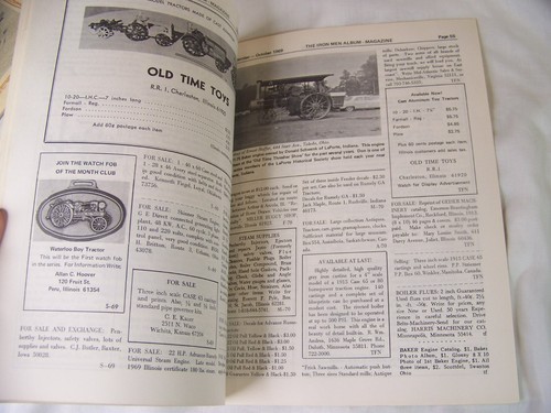 1963-69 LOTE 4 THE IRON-MEN ÁLBUM REVISTA STEAM TRACTOR - Imagen 13 de 15