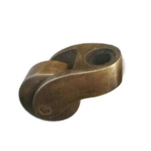 2 small solid Brass foot castors wheel WATSON B13 chairs tables BED POLISHED - Bild 9 von 9