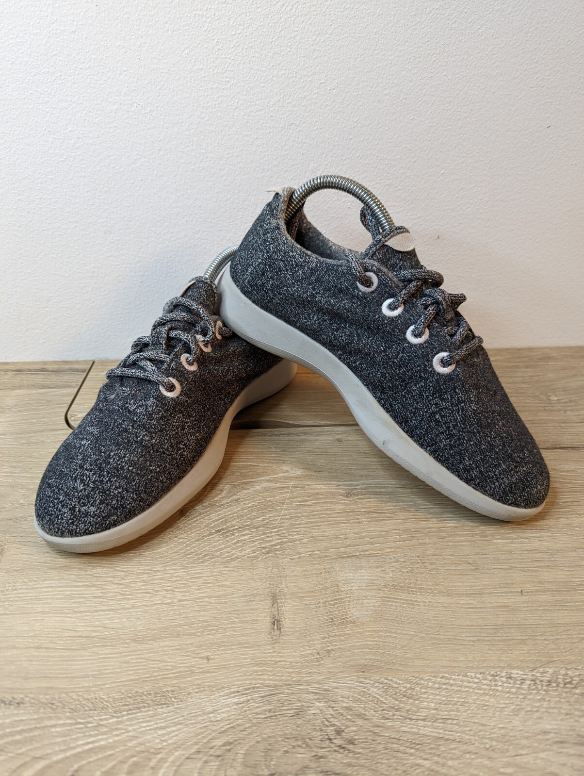 SAOLA Sneakers Allbirds donna WR runner in lana grigio taglia 9 W9 Merino