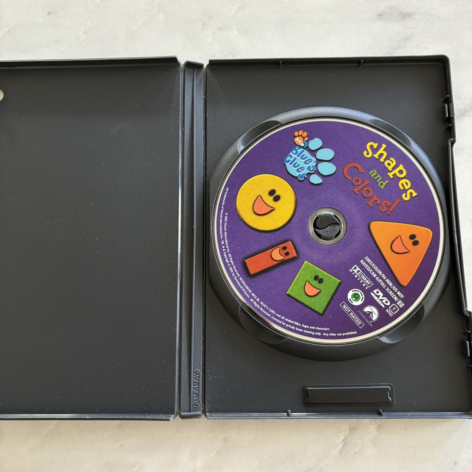 Blue's Clues Shapes And Colors DVD By Allen, Aleisha 97368753648 eBay