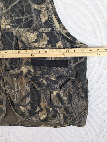 Northwest Territory Hunting Vest w Game Bag Pouch Camouflage Men’s XL Mossy Oak - Picture 11 of 16