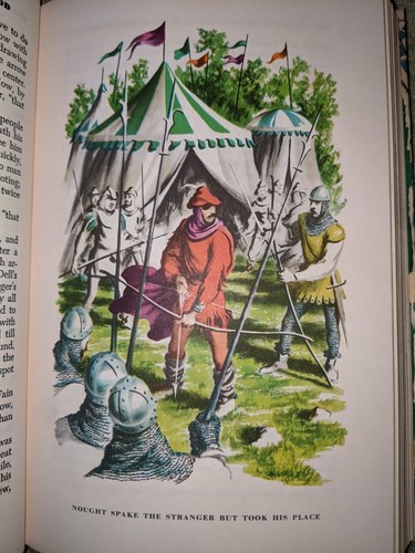 The Merry Adventures of Robin Hood by Howard Pyle 1952 Hard Cover - Picture 5 of 12