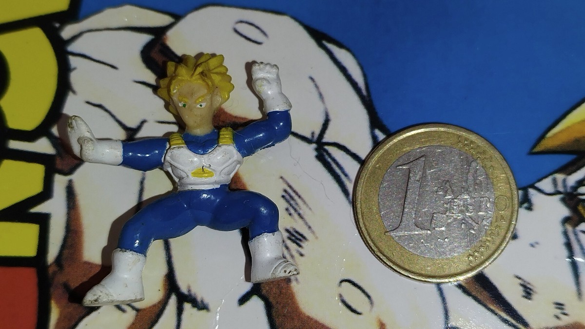 Figurine Trunks Dragon Ball Z Vintage (AB Toys, 1989) - Environ 4cm Avec épée - Rare