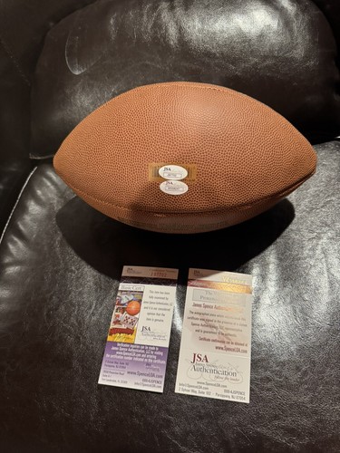 Art Monk Floyd Little Larry Csonka Signed Autographed Football JSA Syracuse - Picture 5 of 6