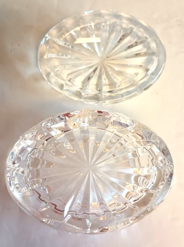 Waterford Crystal 2.75" Oval Trinket Box - Picture 4 of 6