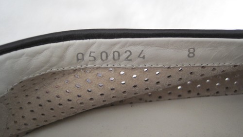 $745 Authentic Dolce & Gabbana Men's grey Perforated Leather Espadrilles US 8 - Picture 3 of 15